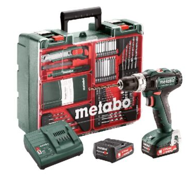Værktøjsæt Metabo slagboremaskine