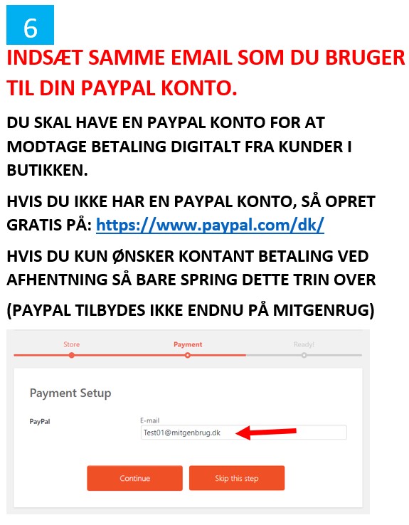Opsætning af din online genbrugsbutik - Nem Guide 1.0-page-007 paypal