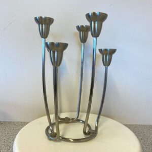 Georg Hensen Swing 6 armet lysestage h 32,5 cm 600kr.