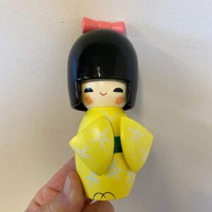 Japansk Kokeshi dukke h14 cm vejl.pris 50kr. #multiloppen