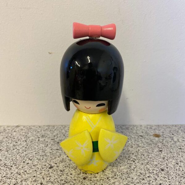 Japansk Kokeshi dukke h14 cm vejl.pris 50kr. #multiloppen - Image 2