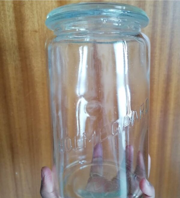 Holmegaard sylteglas 1 liter og to liter i perfekt stand |vejl.pris kr. 75/95. #unikkelopper - Image 2