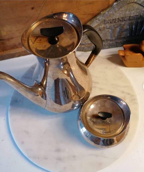 Lækkert sæt fra Cohr Denmark. Sukker og kaffe. I meget flot stand vejl.pris kr. 145 samlet #unikkelopper - Image 2
