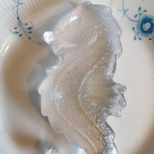 Søhest i glas vejl.pris kr 65 #unikkelopper