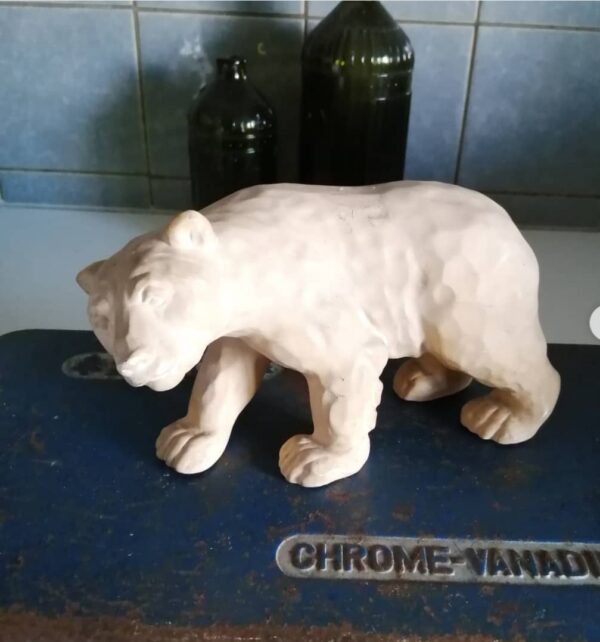 køn gammel bjørn. Fra kongens Lyngby lavet i terracotta fra mærket Rolanit. Vejl.pris kr. 245 #unikkelopper - Image 2