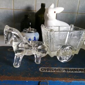 Skøn klassiker i glas i den store model. Uden skår vejl.pris kr 125 #unikkelopper