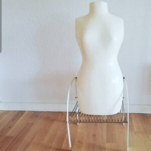 Lille gine i papmaché 57 cm høj vejl.pris kr 225 #unikkelopper